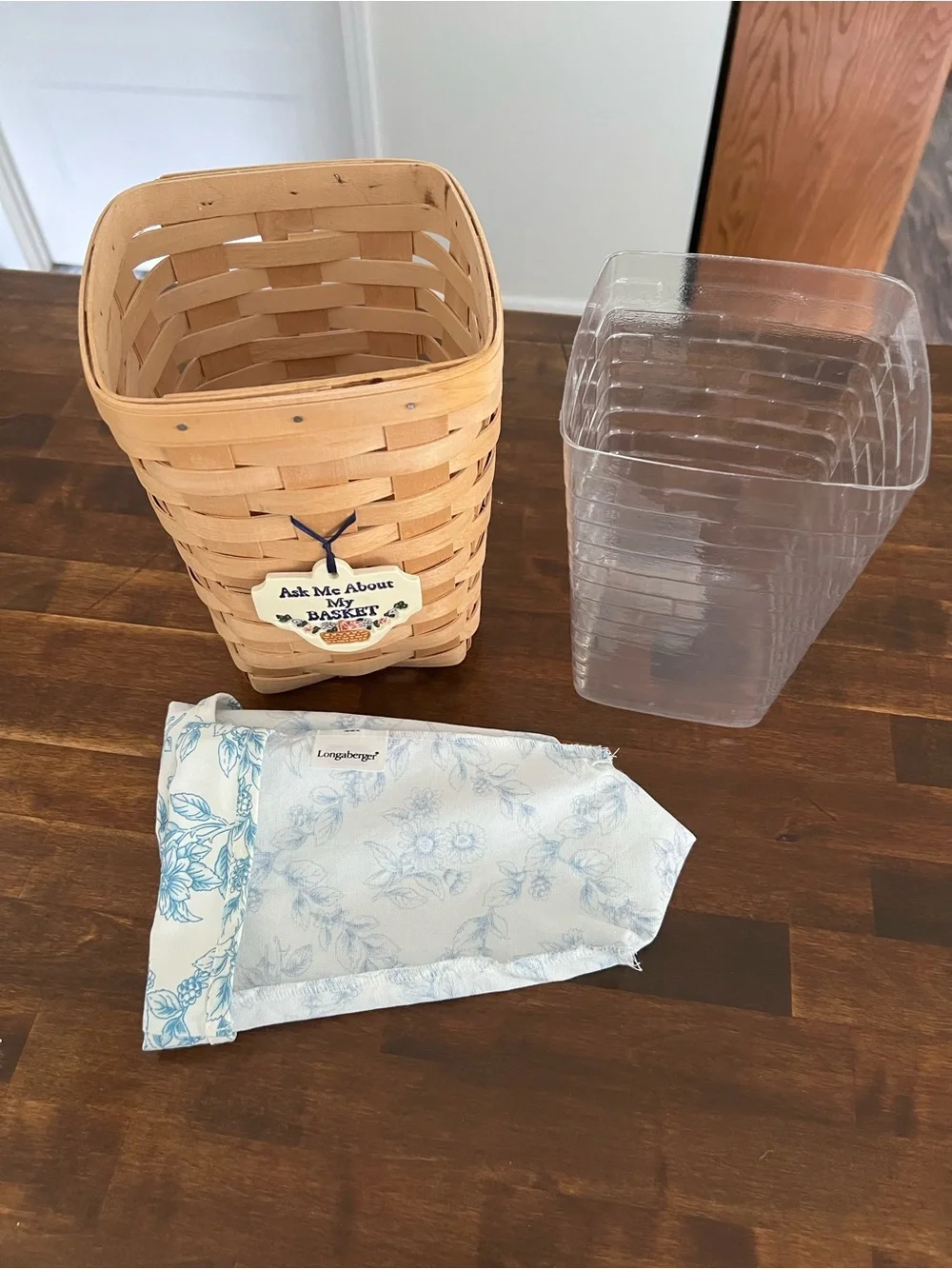 Longaberger Tall Spoon Basket, 2000
